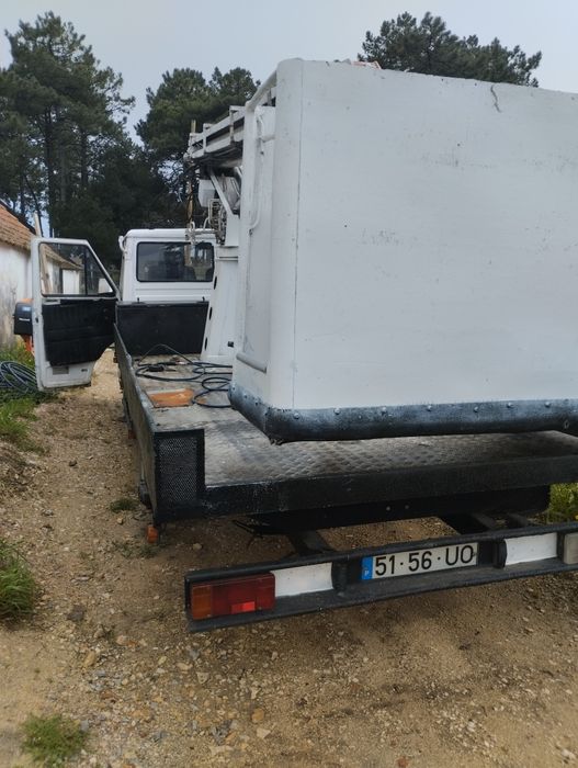 Iveco Daily 1989 Barquinha Grua de 12,5m