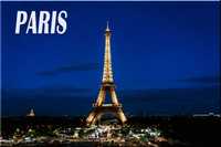 Magnes na lodówkę Francja Paryż Wieża Eiffla