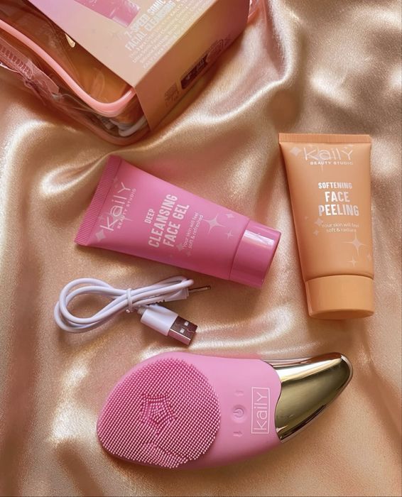KAILY BEAUTY STUDIO Clean Skin Kit гель для вмивання, пілінг для лиця