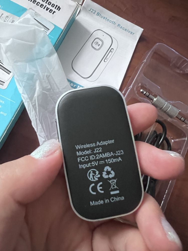 Odbiornik Adapter Audio Przejściówka Bluetooth