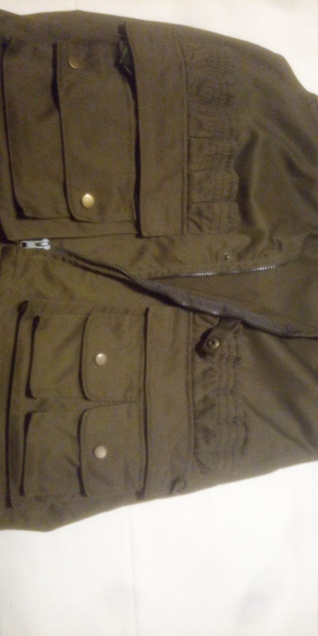 Colete caçador verde