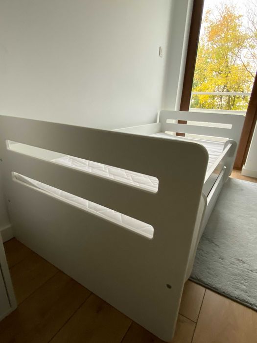 Łóżko dziecięce TOMI MAMAANIA Łóżko pojedyncze z materacem lub bez.