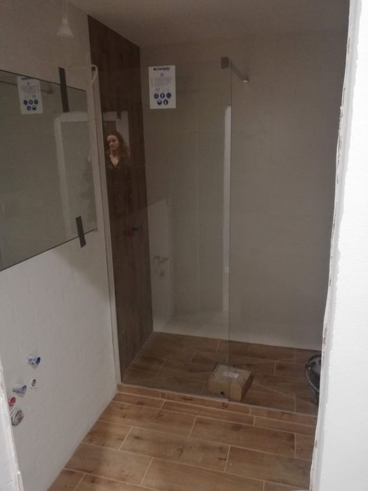 Szyba prysznicowa 80x200 walk-in 8mm Sanswiss