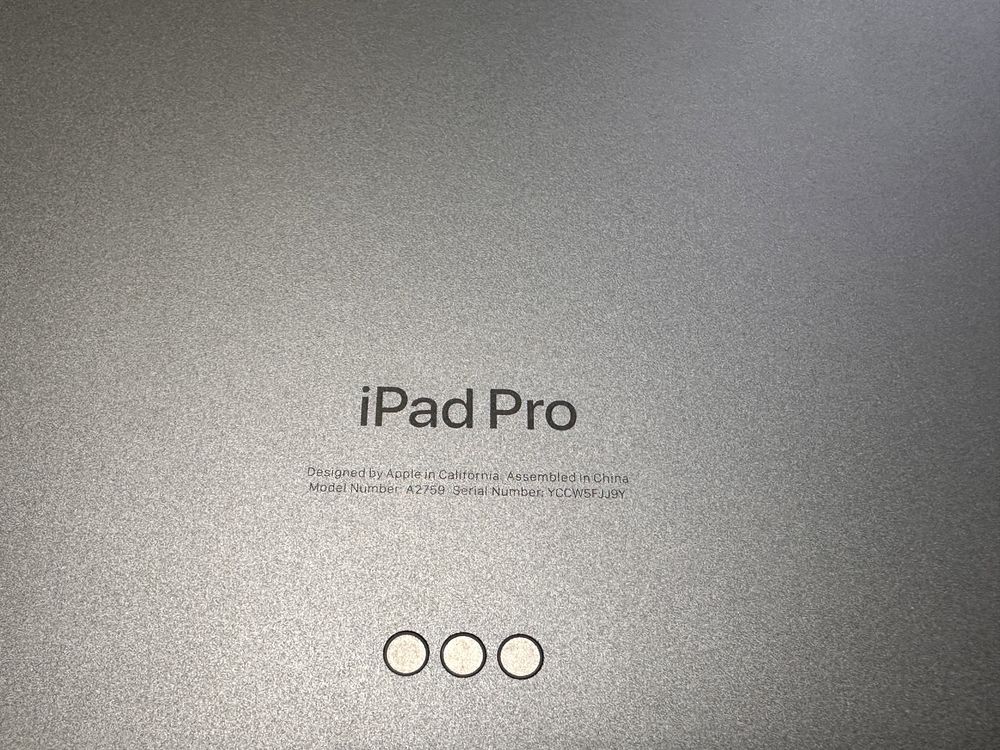 Apple iPad Pro 11 2022, 128 GB, space gray, wi-fi