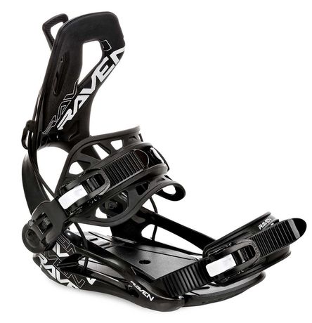 Nowe wiązania snowboardowe RAVEN FTM450 MULTIENTRY BLACK Sklep Kraków