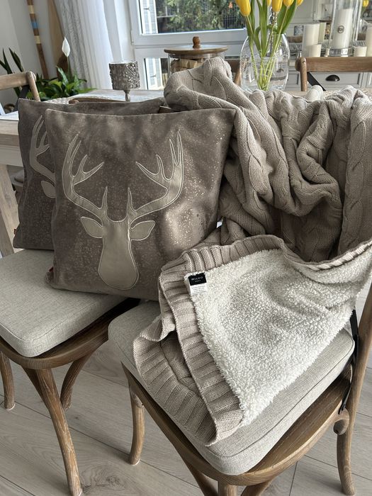 Koc Miloo Home +2poduszki