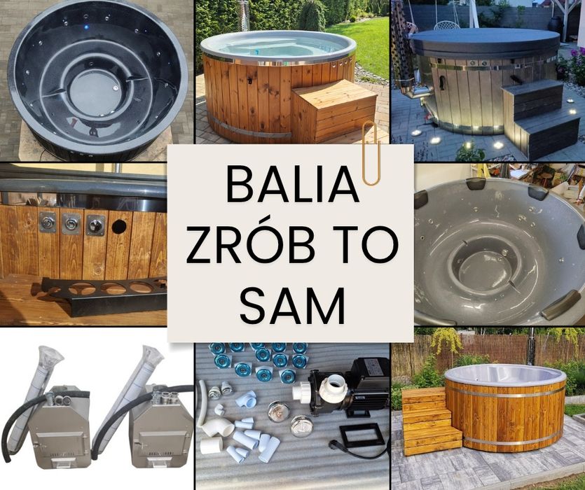 Balia Ogrodowa do samodzielnego montażu