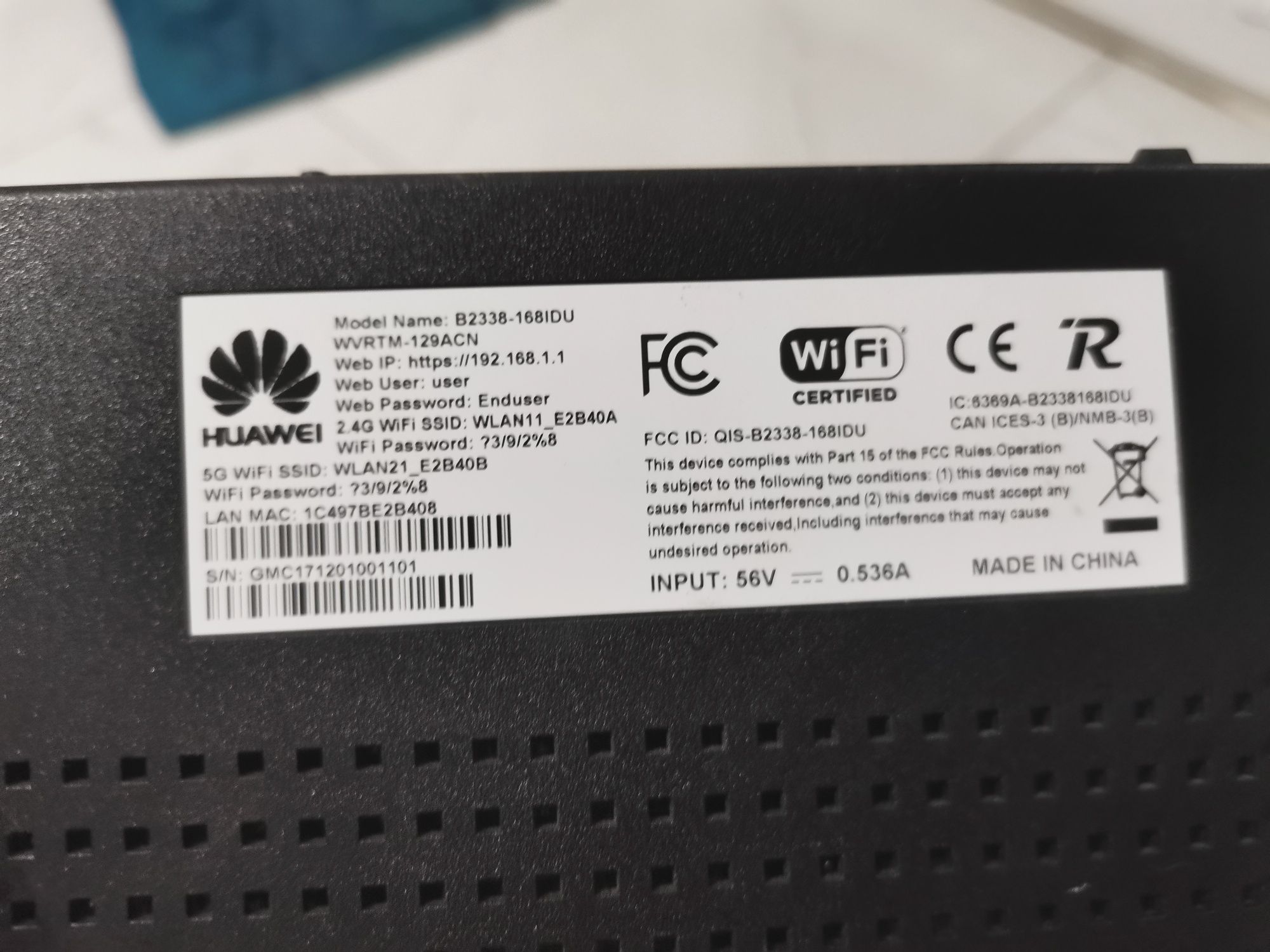 Modem router antena zewnętrzna Huawei 5G
