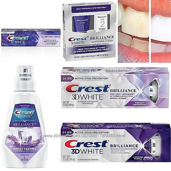 Профессионально отбеливание полоски Crest 3D Professional whitestrips