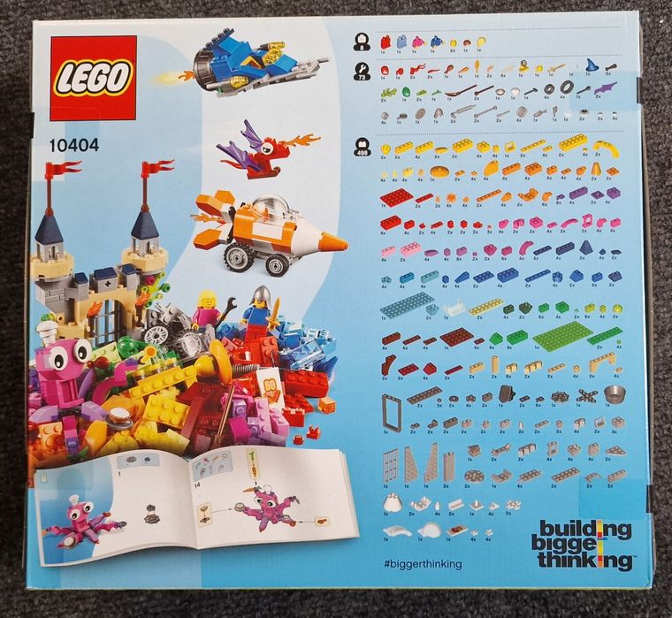 Lego Building Bigger Thinking 10404 Na dnie oceanu