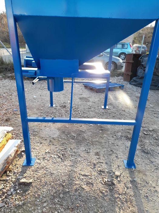 Napełniacz big bag zasyp kosz zasypowy pojemnik bufor workownica