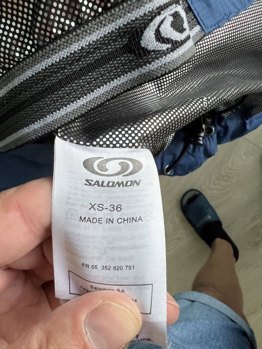 Лижна куртка пуховик Salamon ЗНИЖКА!!!