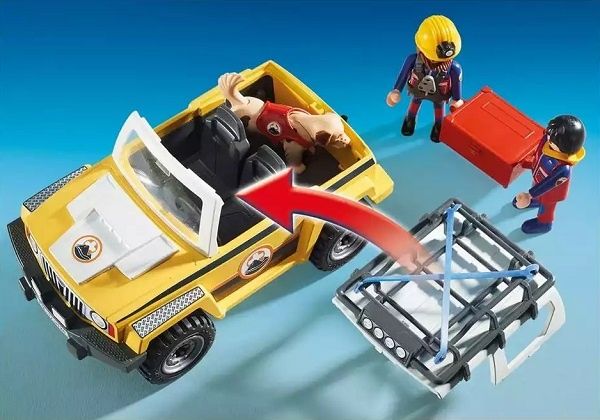 Playmobil Jipe todo o terreno resgate montanha NOVO
