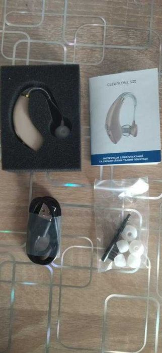 Cлуховий апарат CLEARTONE S30 з цифровим чипом на акумуляторі