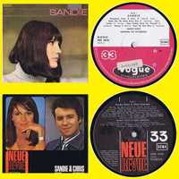 2 LPs Novos -Sandie Shaw & Chris Andrews - same - 2. Sandy Shaw