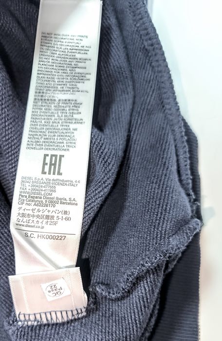 Кофта,свитшот Diesel Logo sweatshirt,хлопок 52-54р.