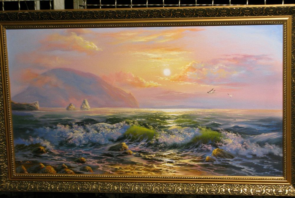 Море - Картины маслом на Холсте