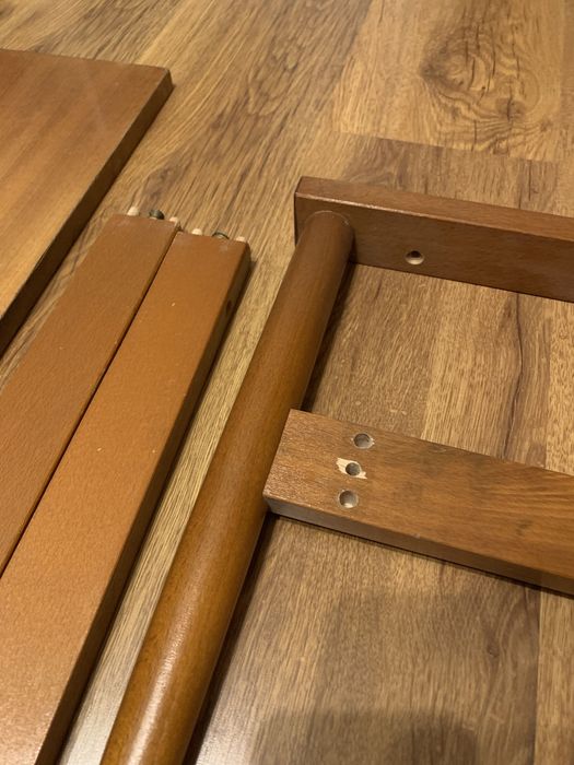 Retro lawa prl lakierowany blat