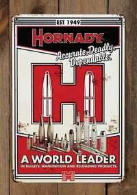 Szyld Vintage Tin Sign Hornady 99101