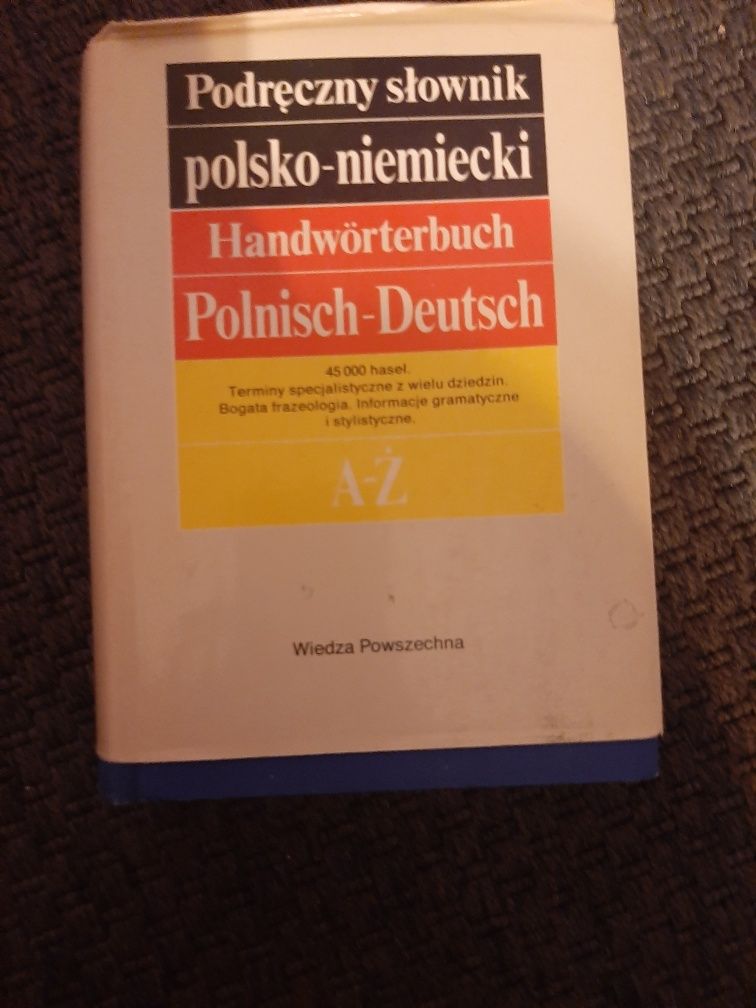 Podręczny słownik polsko niemiecki Wiedza Powszechna