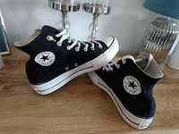 Trampki all Star Converse Chuck Taylor 42 czarne platforma