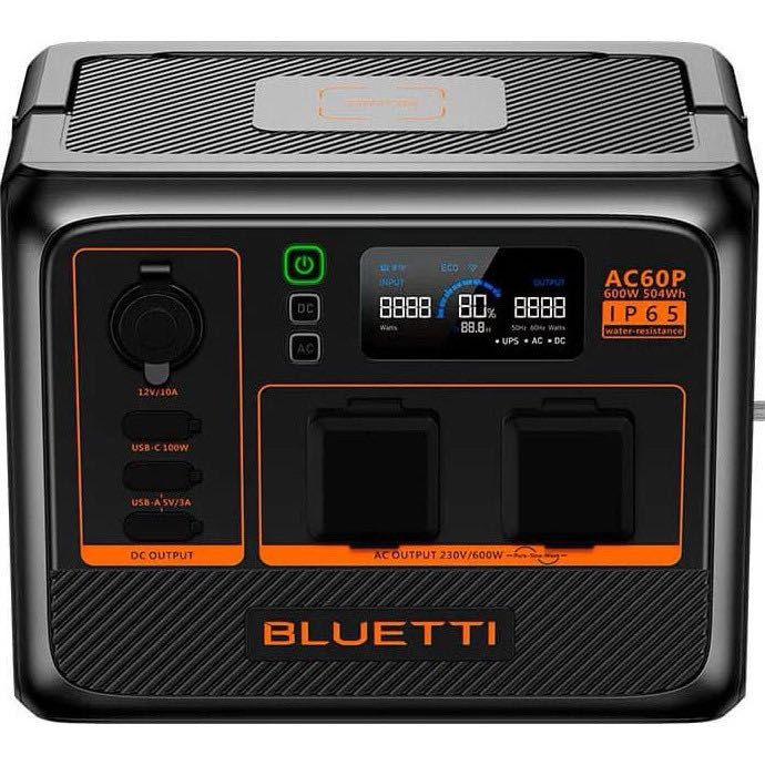 Аккумуляторная электростанция Bluetti AC60P 600W, официальная гарантия