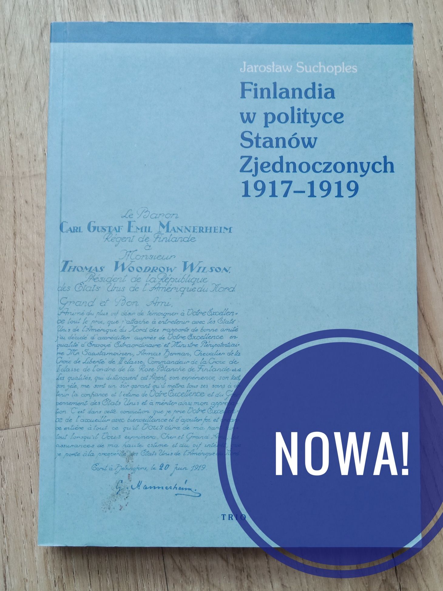 „Finlandia w polityce Stanów Zjednoczonych..." J. Suchoples