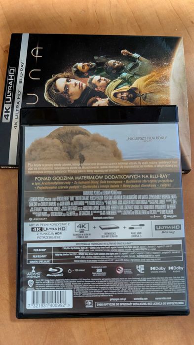 Diuna 4k UHD + Blu Ray PL