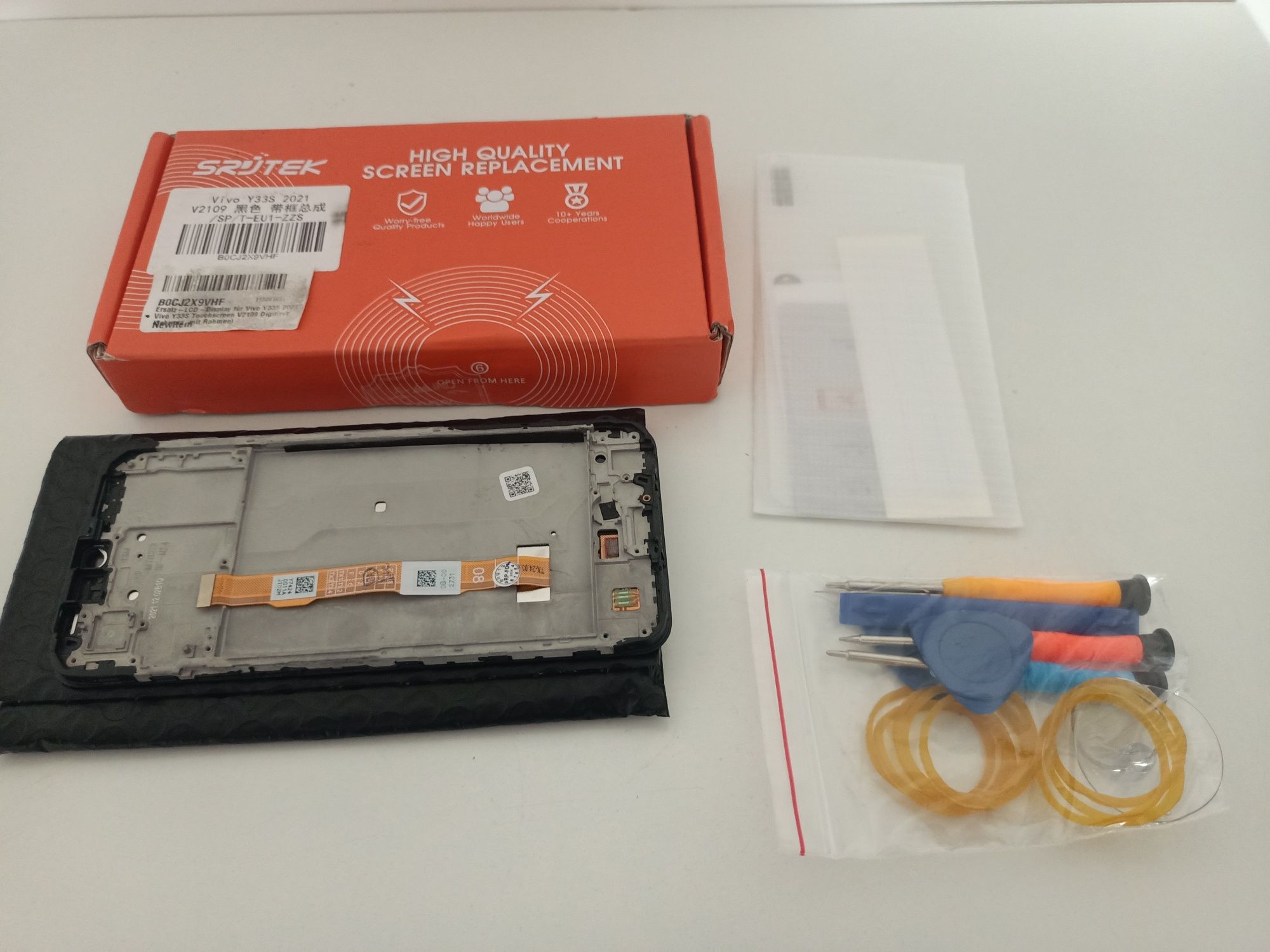 Wyświetlacz LCD do Vivo Y33S 2021 V2109 do Y33S zestaw naprawczy