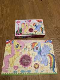 Puzzle Trefl 4+ 60 el. My little pony kucyki 33x22cm