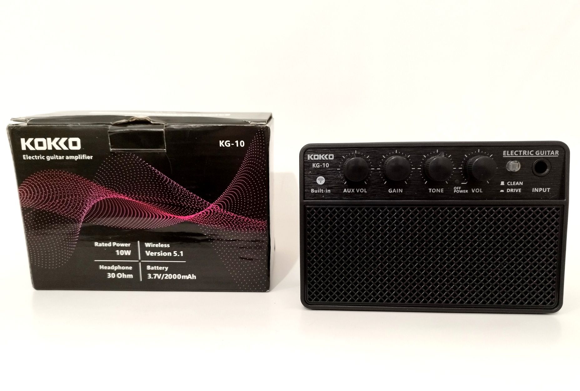 Wzmacniacz do gitary elektrycznej. 10 W . Bluetooth