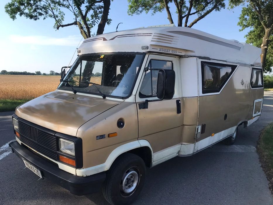 Fiat Ducato  Zabudowa Kamper Hobby 600, 6 osób, Świeżo sprowadzona z Niemiec