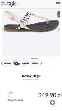 Japonki sandały Tommy Hilfiger rozm 38  24,5 cm