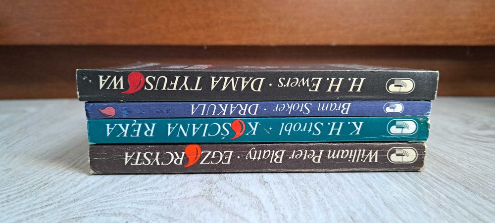 Stoker Drakula Blatty Egzorcysta Ewers Dama tyfusowa  Strobl Kościana