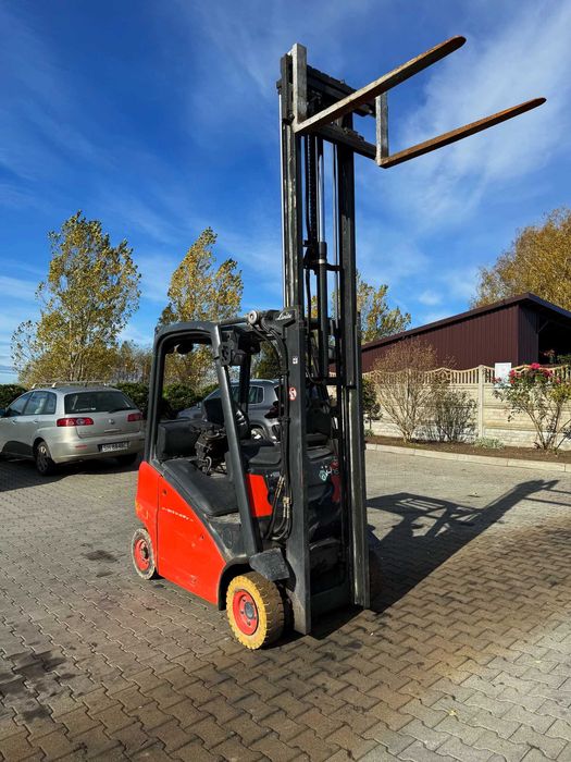 wózek widłowy LINDE H16T LPG 3.15m 1.6T wolny skok wideł przesuw 2011r