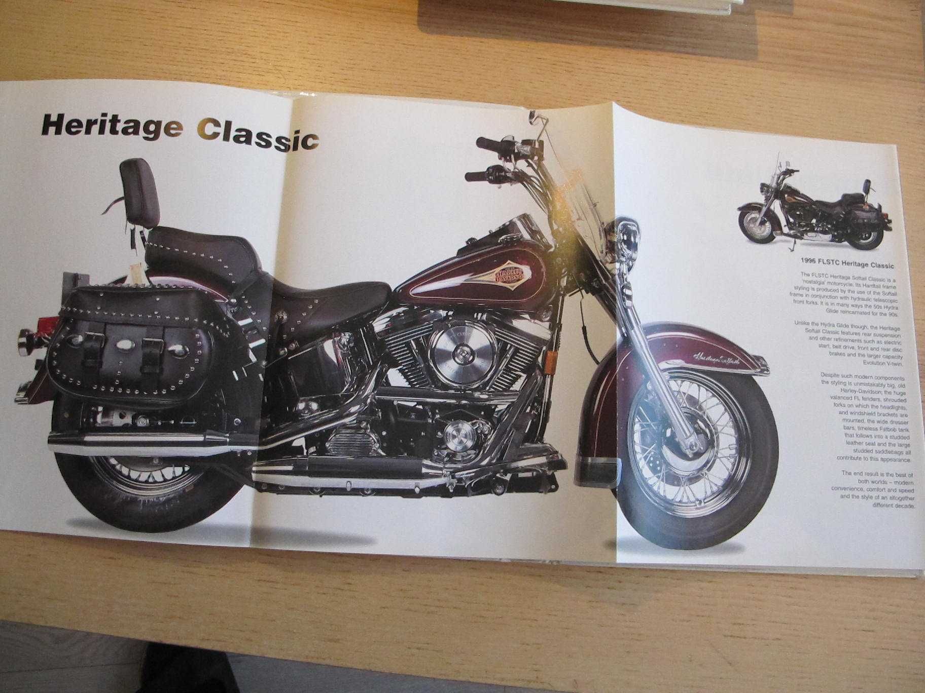 The gatefold book of Harley Davidson