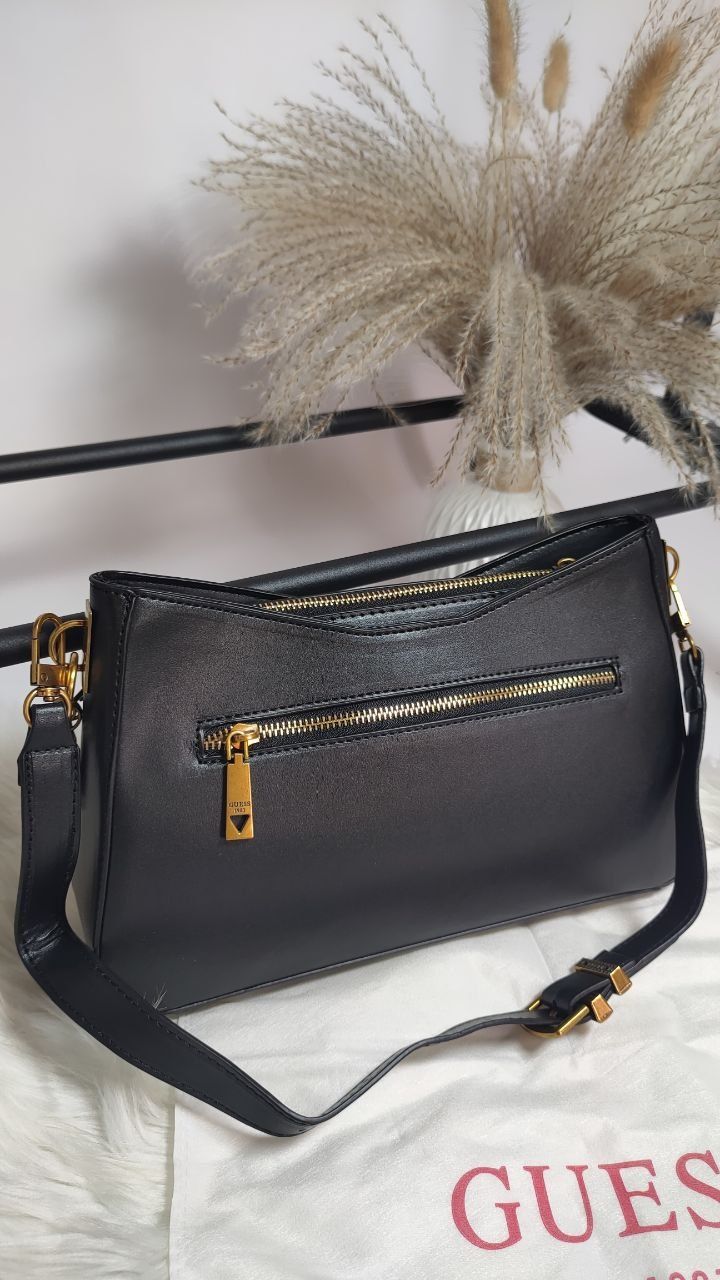 Сумка Guess  багет Ginerva Elite. Сумка-багет гесс