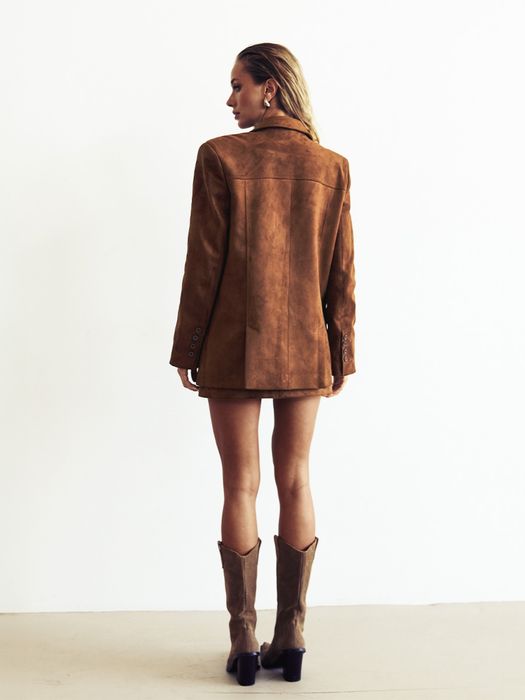 Замшевий жакет one by one