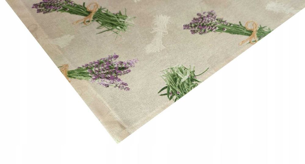 bieżnik kwiaty 270 x 40 cm serweta