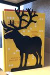 Тримач для книг (4 пари ), металевий, у формі оленя