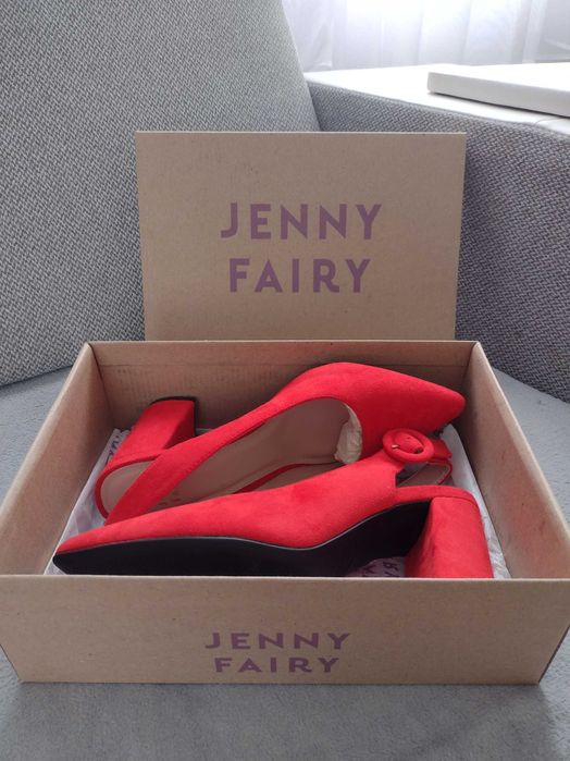 Buty damskie Jenny Fairy na obcasie rozm.38