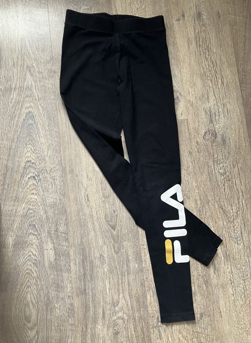 Legginsy czarne, Fila, damskie, XS