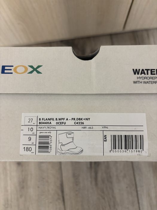 Чобітки зима Geox 27