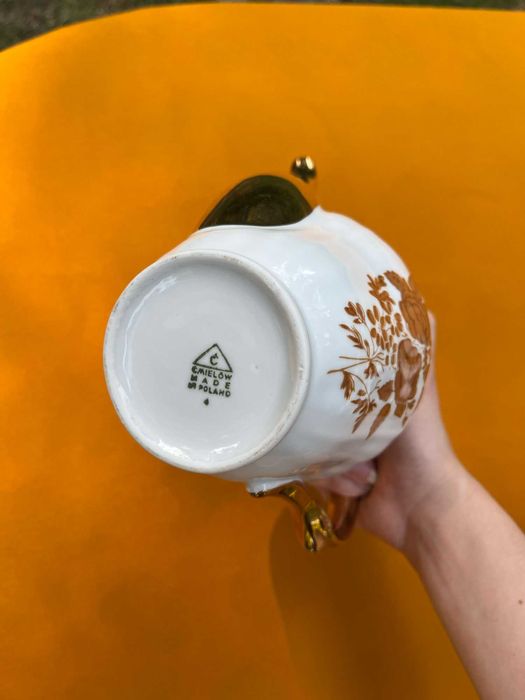 Serwis do kawy, porcelana Ćmielów