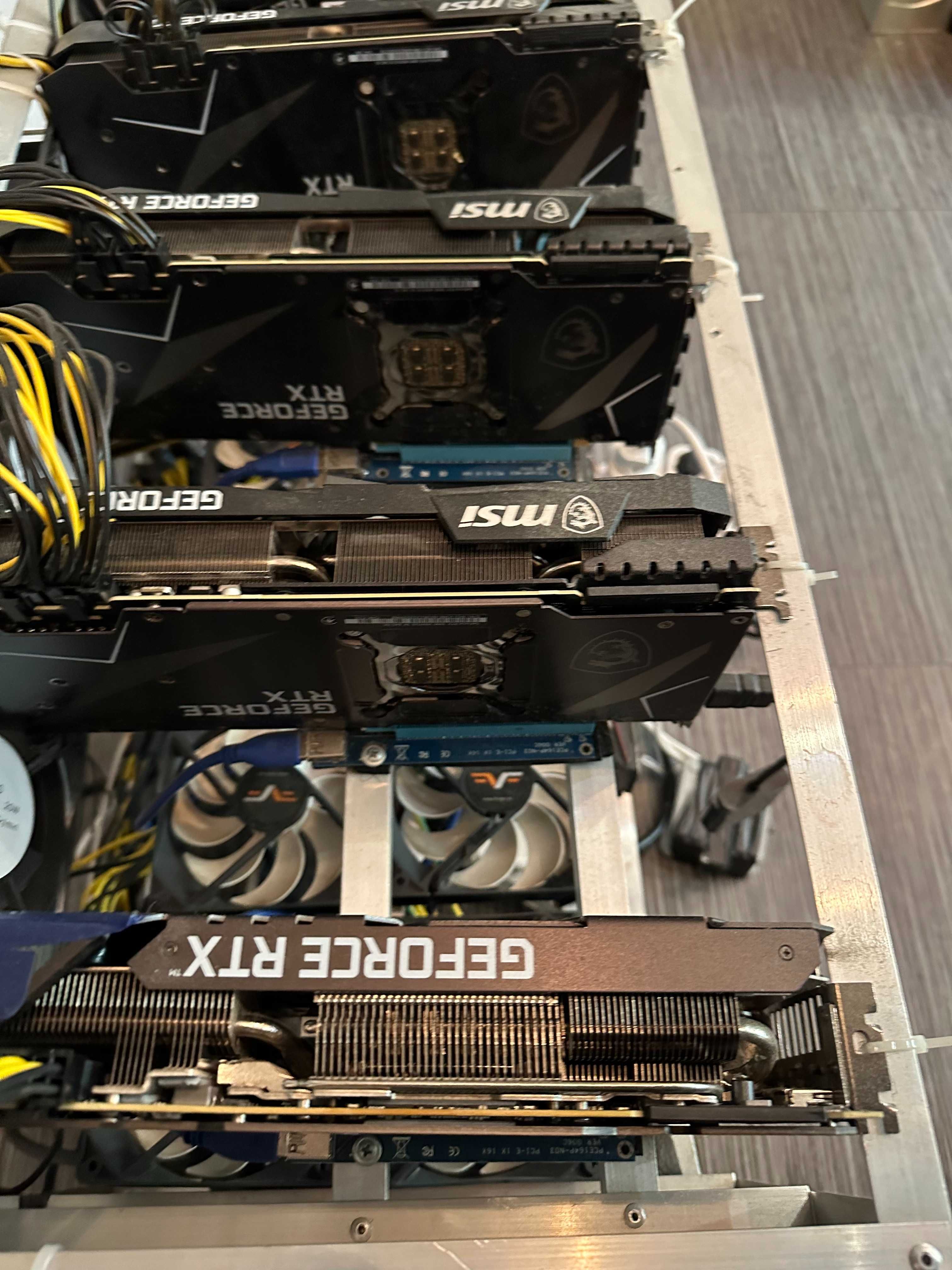 Продам Нову Майнінг-ферму RTX 3090, відео карти з Німечинни.