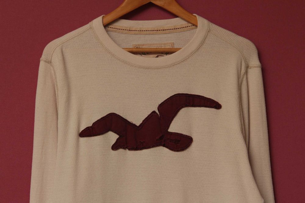 Hollister рр M-L толстовка из хлопка.