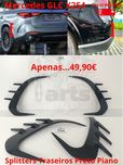 Spliters Traseiro Mercedes GLC X254 preto Piano