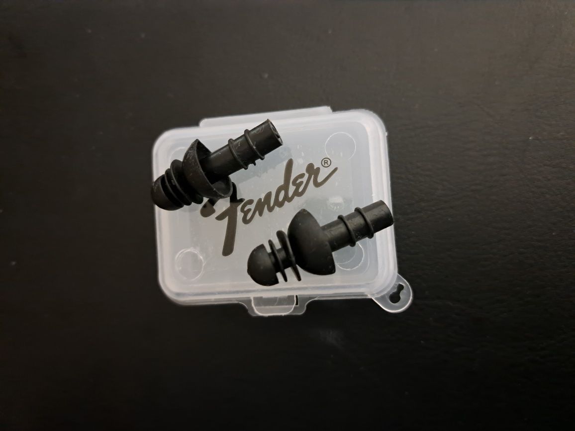 Fender tampões de ouvidos ear plugs reutilizáveis 27db