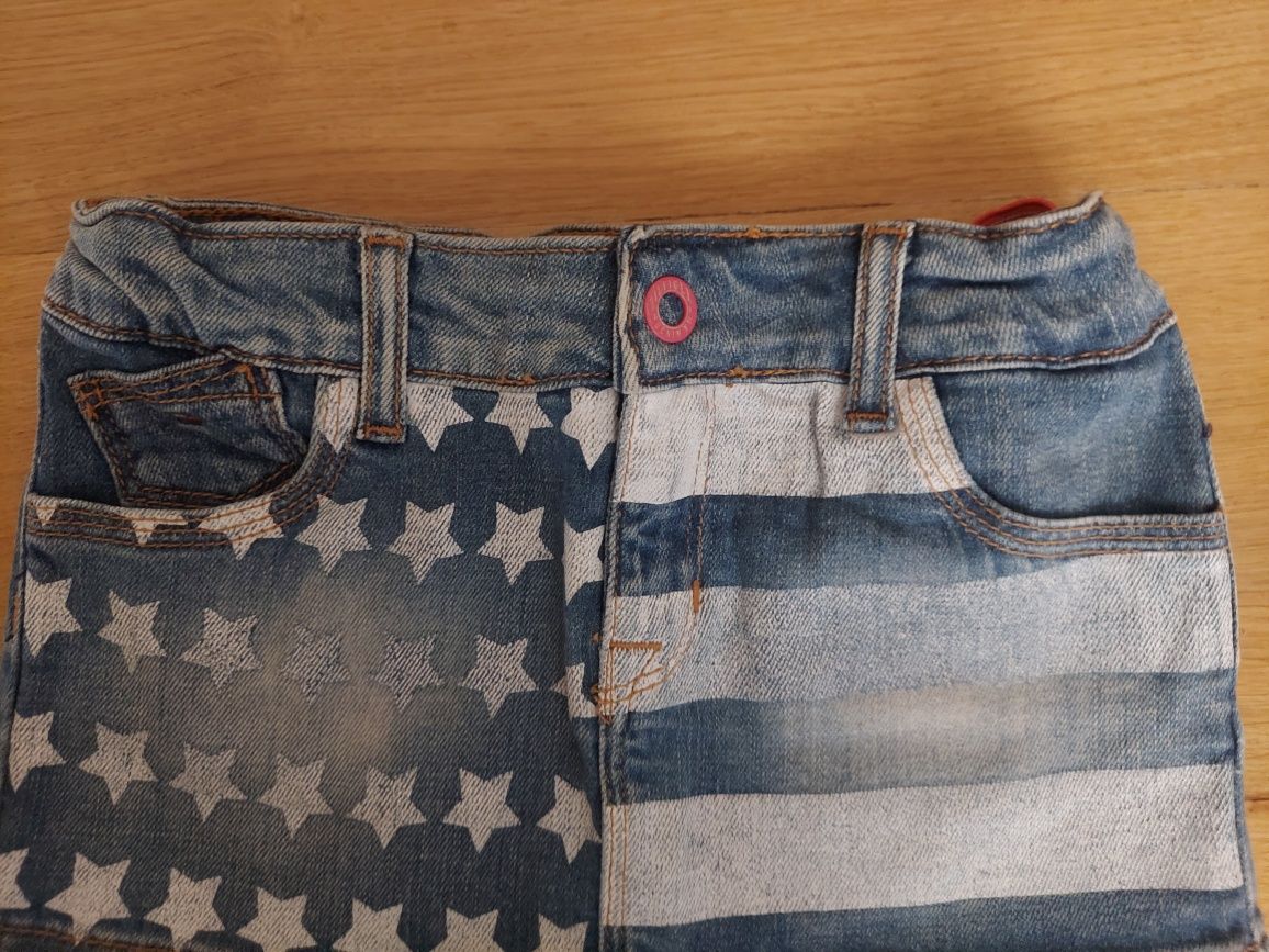 Tommy Hilfiger nietuzinkowa spódniczka denim USA r 92 + gratis