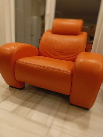 Fotel skórzany firmy  Etap Sofa